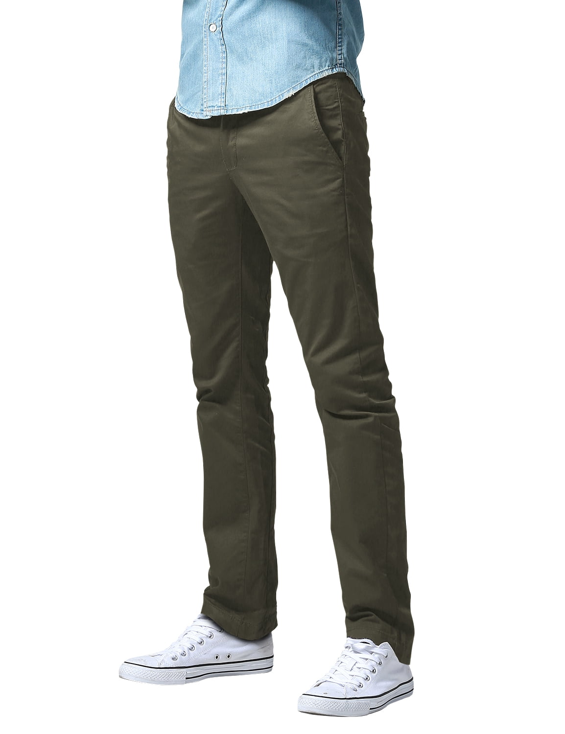 Matchstick Men's Athletic Fit Straight Leg Casual Pants