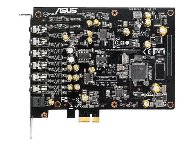 ASUS Xonar AE - Sound card - 24-bit - 192 kHz - 110 dB SNR - 7.1 - PCIe - CM6632AE