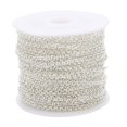 thumbnail image 2 of jifeng 1 Rouleau de 10 Yards Connecteurs de Chaîne de Queue pour Fabrication de Bijoux Collier DIY 2mm, 2 of 9