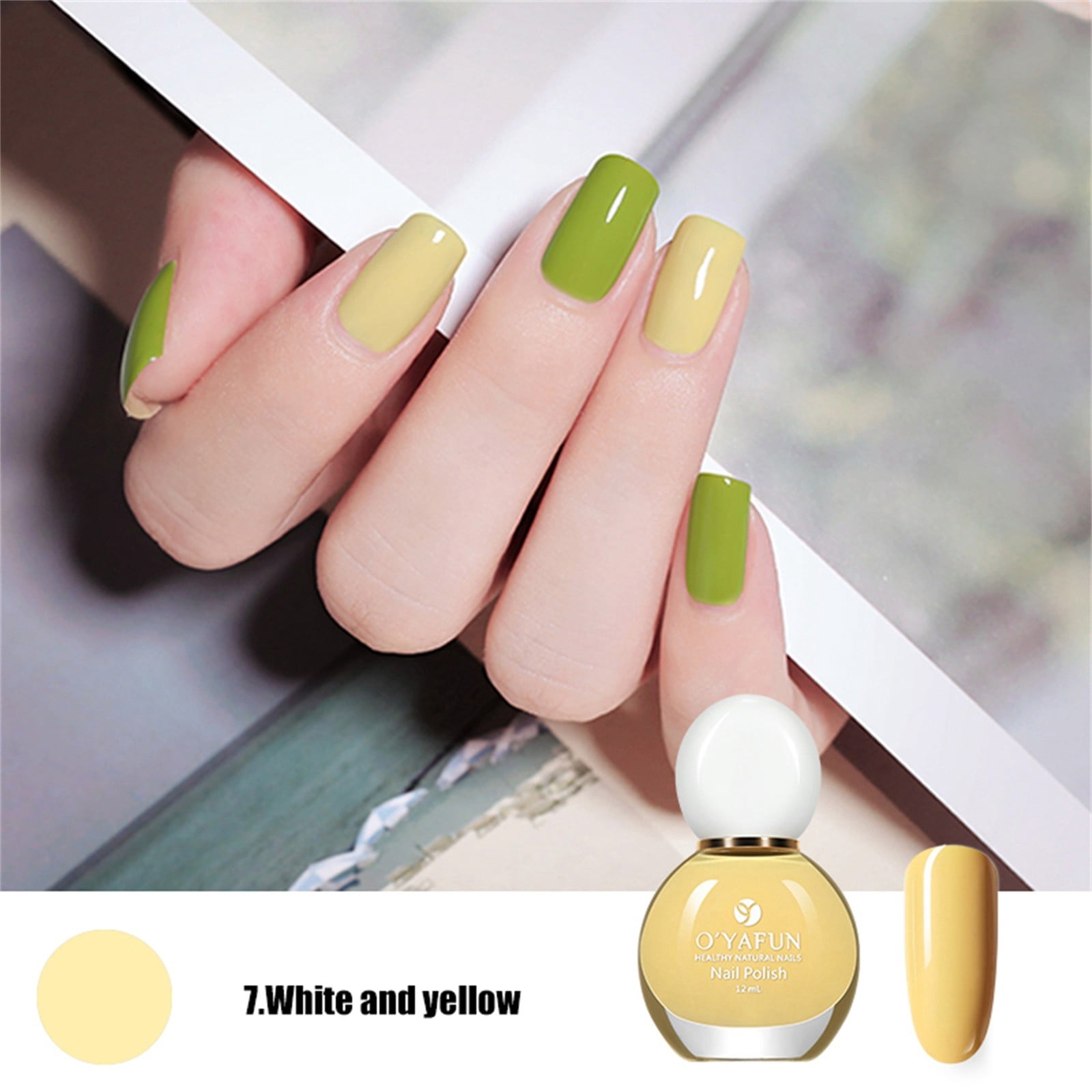 RKSTN Gel Nail Polish Matte nail polish Long-lasting no-bake whitening quick-drying matte nail polish 12ML Quick Dry Nail Polish
