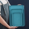 thumbnail image 4 of Big Sale! Rectangular Tray Set, Large, Medium, Small Household Plates for Tea Cups, Dinner Plates, Snack Plates, Multi-Use Serving Platters for Kitchen and Home, 4 of 6
