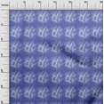 thumbnail image 3 of oneOone Polyester Spandex Medium Blue Fabric Leaves Sewing Craft Projects Fabric Prints By Yard 56 Inch Wide, 3 of 5