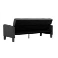 thumbnail image 2 of Canapé-lit futon en gris de hometrends, 2 of 6
