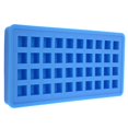 thumbnail image 1 of Ice Tray, 40 Grids Silicone Ice Tray Square Shape Ice Cubes Maker  DIY Kitchen Accessories for Bars, Restaurants or Homes, 1 of 8