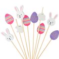thumbnail image 3 of (120 cowhide boxes, 4 styles, 30 pieces each) Easter fruit bamboo sticks, 3 of 14