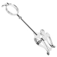 thumbnail image 4 of MasteelfCA 1 Pc Durable Clarinet Music Stand Portable Music Score Marching Music Stand (Silver), 4 of 9