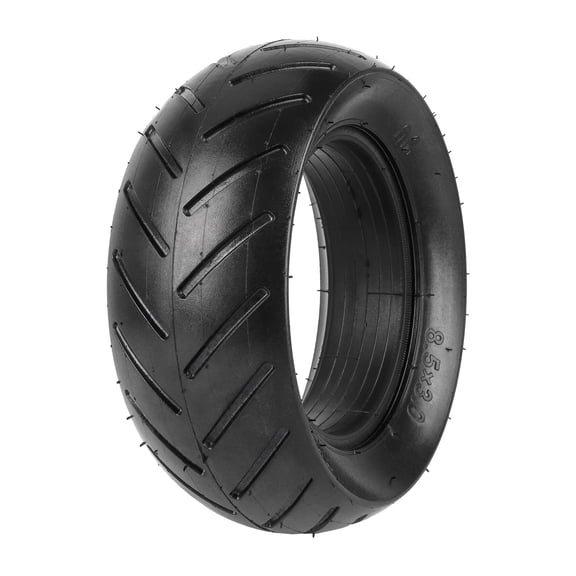 TFixol Pneu Plein en Caoutchouc Noir 8.5x3 pour VSETT 8/9 PRO & Kugoo X1, 203x203x76mm, 1121g