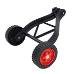 Grass Trimmer Support Wheel, Trimmer Auxiliary Wheel Universal Height Adjustable Multifunctional  for Outdoor Projects