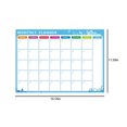 thumbnail image 5 of Bangcool Agenda Mensuel Magnétique Format A3 Bloc d'Horaire Planificateur de Horaire Bloc de Calendrier, 5 of 5