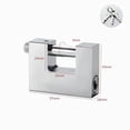 thumbnail image 3 of Anti-Theft Locker with 3 Keys D-shaped Padlock Waterproof Imitation Pick Lock, 3 of 8