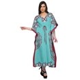 thumbnail image 3 of Moomaya Caftan pour Dames Tenue de Détente des Fêtes Robe Maxi Robes Africaines pour Femmes, 3 of 6