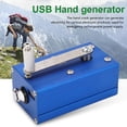 thumbnail image 3 of Portable Emergency Generator, High Efficiency Hand Crank Generator Energy Saving 3 Phase Brushless DC Motor  for Outdoor Operation, 3 of 7