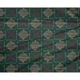 thumbnail image 4 of oneOone Polyester Lycra Fabric Leaves & Geometric Block Print Fabric By The Yard 56 Inch Wide, 4 of 4