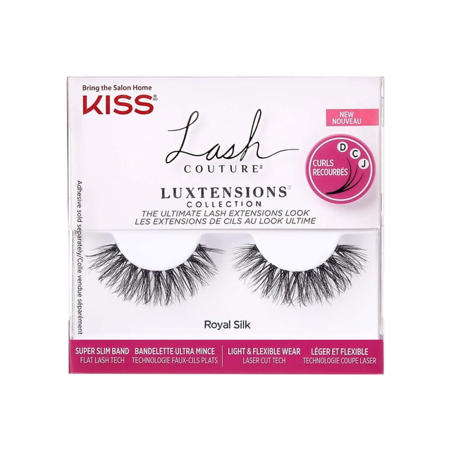 KISS Lash Couture Collection Luxtensions - Soie royale - 1 Paire