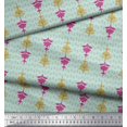 thumbnail image 3 of Soimoi Polyester Crepe Fabric Artistic Floral Ethnic Fabric Prints by Yard 52 Inch Wide, 3 of 3