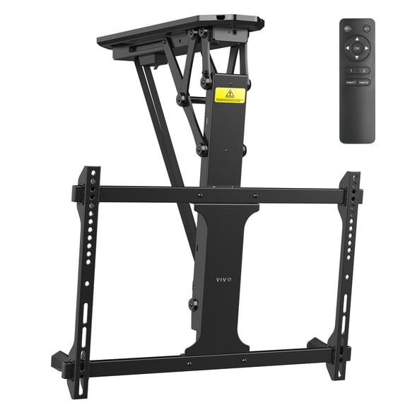 Electric Motorized Flip Down Pitched Roof Ceiling TV Mount for 32" to 70" Screen