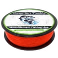 thumbnail image 1 of Reaction Tackle Ligne de Pêche Monofilament - Ligne de Pêche Mono en Nylon Solide et Résistante à l'Usure, Ligne de Pêche en Eau Douce et Salée Orange 17/1000, 1 of 6