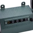 thumbnail image 4 of Roller Type Yard Counter 5 Digit Meters Rolling Mechanical Length Counter Z96-F for Measuring Textile Printing Artificial Leather, Transmissions 0-9999.9 Length Meter Counter, 4 of 7