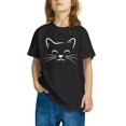 thumbnail image 4 of RXIRUCGD Tout-Petits Enfants Garçons Filles T-shirt à Imprimé d'Halloween Mode Mignon Col Rond Imprimé Manches Courtes Haut ( Noir, Taille : 4 Ans ), 4 of 4