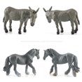 thumbnail image 4 of EIGTHTAIL 12 Pcs Figurines Réalistes d'Animaux de Ferme Mini Ensemble de Jeu Éducatif Ornement de Gâteau, 4 of 11