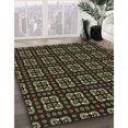 thumbnail image 3 of Ahgly Company Tapis d'Intérieur Lavables en Machine Rectangle Transitionnel Zone Grise de Minuit, 5' x 8', 3 of 7
