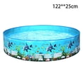thumbnail image 1 of Maoww Piscine Gonflable d'Extérieur pour Cour Arrière Familiale, Piscine Ronde de Pataugeoire Gonflable World No.2, 1 of 6