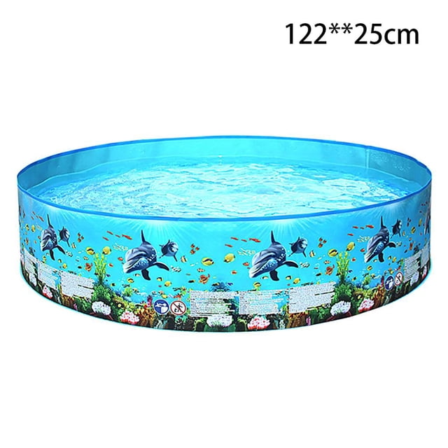 Maoww Piscine Gonflable d'Extérieur pour Cour Arrière Familiale, Piscine Ronde de Pataugeoire Gonflable World No.2