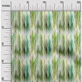 thumbnail image 1 of oneOone Viscose Chiffon Green Fabric Liquid Drip Abstract Craft Projects Decor Fabric Printed By The Yard 42 Inch Wide, 1 of 4