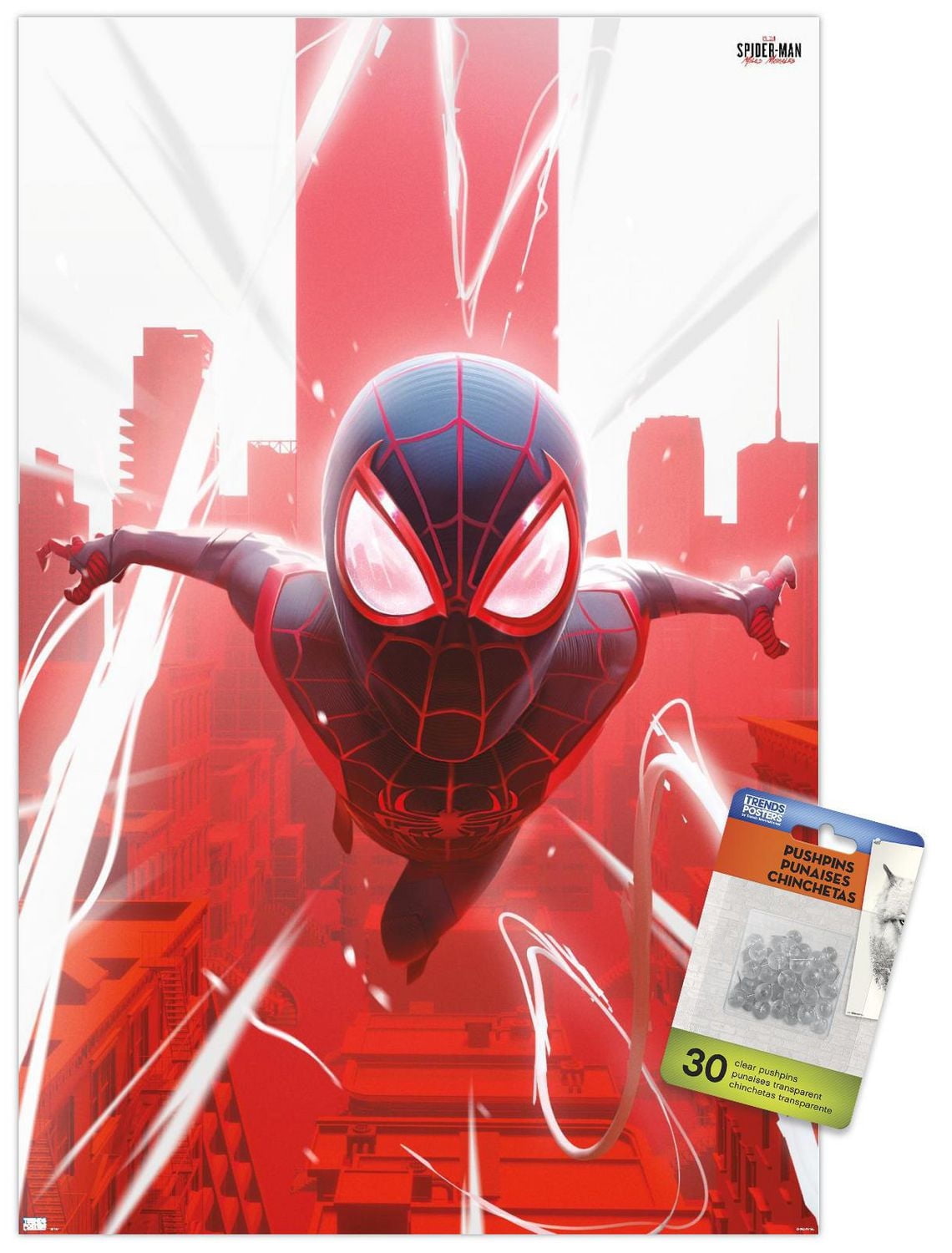Marvel's Spider-Man: Miles Morales - Falling Wall Poster