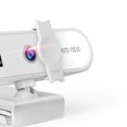 thumbnail image 2 of 4K Full HD Streaming Webcam Autofocus for Live Broadcast Webcam Privacy Shutter 4k White, 2 of 9