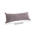 thumbnail image 3 of Rvkxad Velvet Body Pillow, 23.62 Inch Long Support Pillow for Side Sleeping Leg Support, Bedroom Cushion, Comfort Pillow, 3 of 6