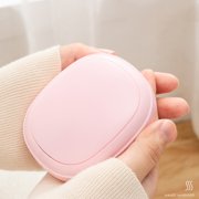 XYAIYT Portable Hand Warmer and Power Bank Combo Quick Heating 8 Seconds Rechargeable No-slip Safe Lanyard Includes Charging Cable Lithium Battery for Winter Outdoor Use