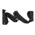 thumbnail image 1 of relayinert Handmade Sequined Band Addition To Hair Accessories Collection Sequined Dress Ribbon Sequined Belt black, 1 of 6