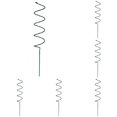 thumbnail image 1 of Homdeep 15.7 Inch Metal Spiral Tomato Stake Climbing Plant Support for Potted Plants, 1 of 7