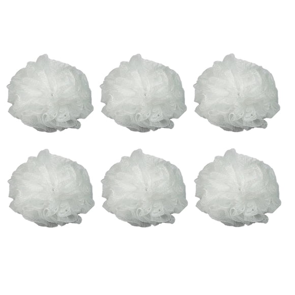 Luxury Luffa Éponge de Bain en Luffa sur une Corde, Couleur Pouvant Varier (Lot de 6)