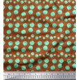 thumbnail image 1 of Soimoi Georgette Viscose Fabric Dots Small Print Fabric by The Yard 42 Inch Wide, 1 of 3