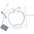 thumbnail image 2 of Apple Shape Neon Sign Led Neon Light Atmosphere Light Wedding Party Decoration, 2 of 8