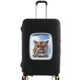 thumbnail image 1 of Animal Series Printed Pattern Travel Essentials Bag with 18-32 Inch Capacity Travel Accessories Trolley Case Protective Cover 8animal 050 S, 1 of 6