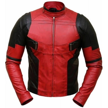Veste de Moto en Cuir Rouge Veste d'Équitation en Cuir pour Homme Veste de Motard en Cuir Rouge Vestes en Cuir Vestes de Moto Veste en Cuir pour Homme Taille TP