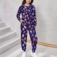 thumbnail image 4 of MKOSPLRT Pyjama d'Halloween pour Enfant 3-15 Ans Fantômes Citrouille Ensembles de Pyjama Chandails à Manches Longues Bas Resserré Pantalons de Jogging Pjs pour l'Automne et l'Hiver, 4 of 9