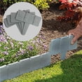 thumbnail image 1 of braveheart 10/20/30pcs Landscape Edging Border Plastic Garden Fence Lawn Decorative Border, 1 of 6