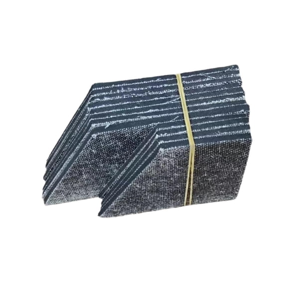 jinwen 12Pcs Pool Table Cushion Pads Anti Skid Facings for Pool Tables Indoor Hotel Bevel