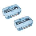 thumbnail image 1 of Lunchbox Insulated Lunchbox Cutlery Set Portable Lunchbox Student Lunchbox Fresh Preserved Lunchbox With Cutlery Set Portable Lunchbox Sealed Lunchbox Student Compartmentalised, 1 of 9