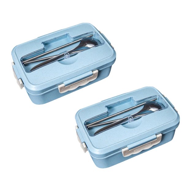 Lunchbox Insulated Lunchbox Cutlery Set Portable Lunchbox Student Lunchbox Fresh Preserved Lunchbox With Cutlery Set Portable Lunchbox Sealed Lunchbox Student Compartmentalised