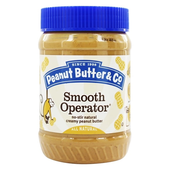Peanut Butter & Co. - Beurre d'Arachide Naturel Crémeux Sans Brassage Smooth Operator - 16 oz