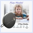 thumbnail image 4 of ELEPEX Meilleur Lecteur Cd Bluetooth pour Lecture de Musique Sans Fil Lecteurs de Disques Cd Portables Plaver Avis Noir, 4 of 6