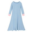 thumbnail image 3 of EDFBUYKRS Abaya pour Bébé Fille avec Hijab Robe Longue Burqa Maxi Petite Enfant Tout-Petit Robes pour Bébé Fille, 3 of 3