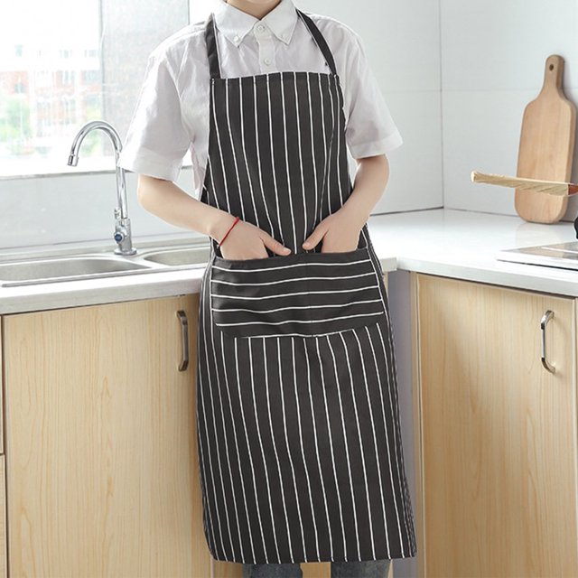 CHUANK Apron Work Apron Kitchen Food Waist Hanging Neck