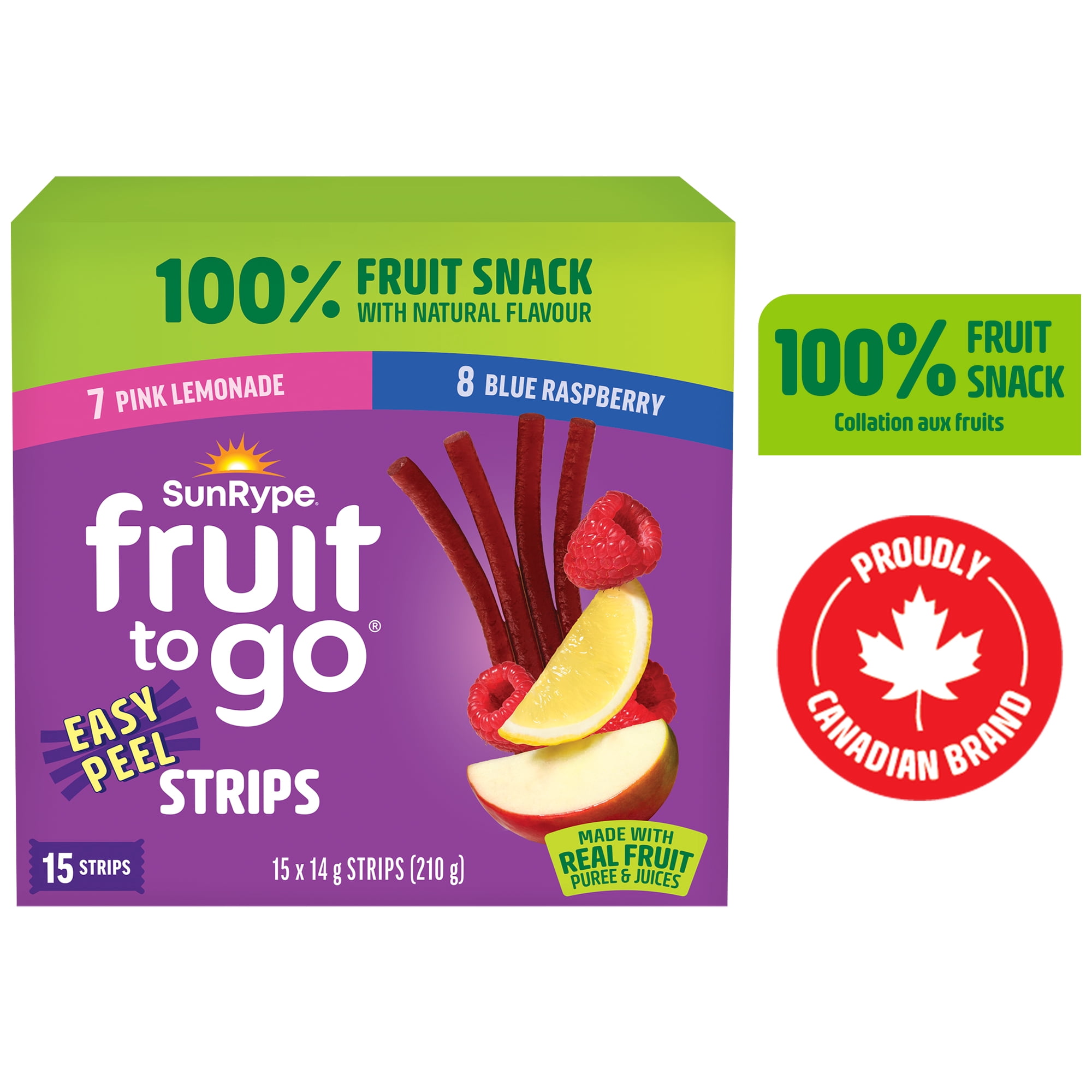 SunRype Fruit to Go Fun Flavours 100% Fruit Snack