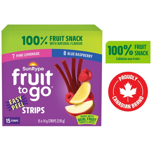 SunRype Fruit to Go Fun Flavours 100% Fruit Snack